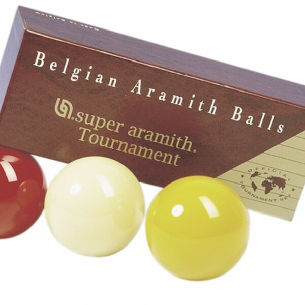 Biljartballen: ballenset carambole Super Aramith Tournament