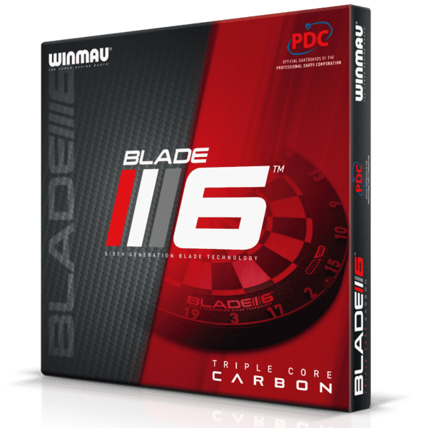 Dartbord Winmau Blade 6 Triple Core - verpakking