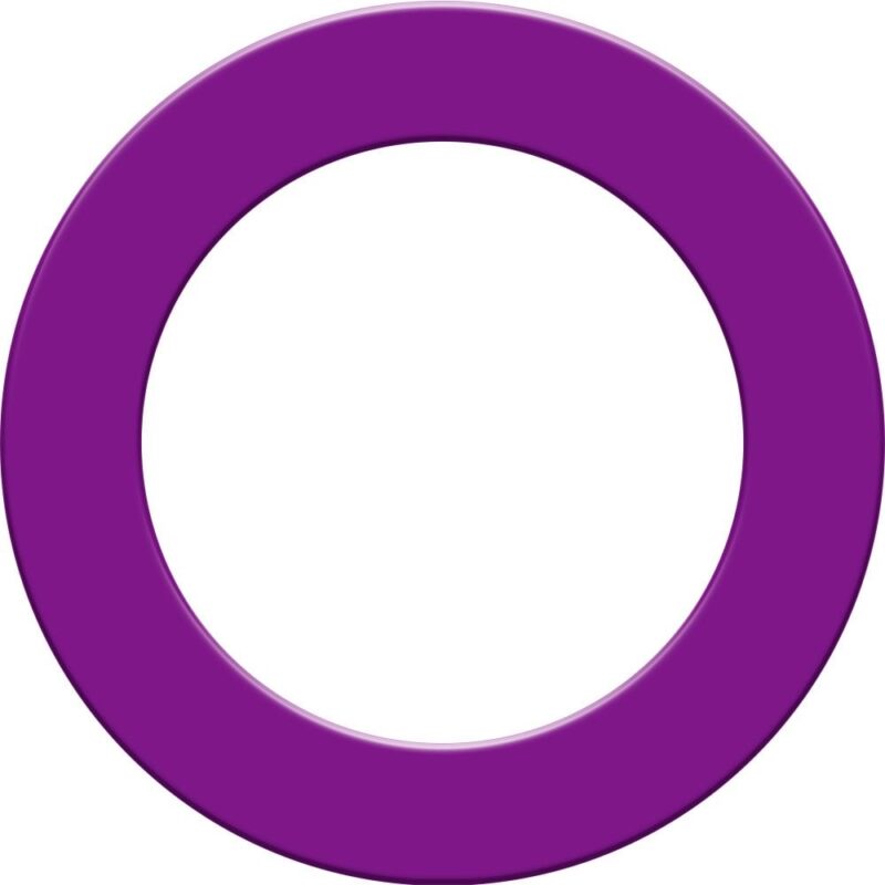 Dartbord surround purple