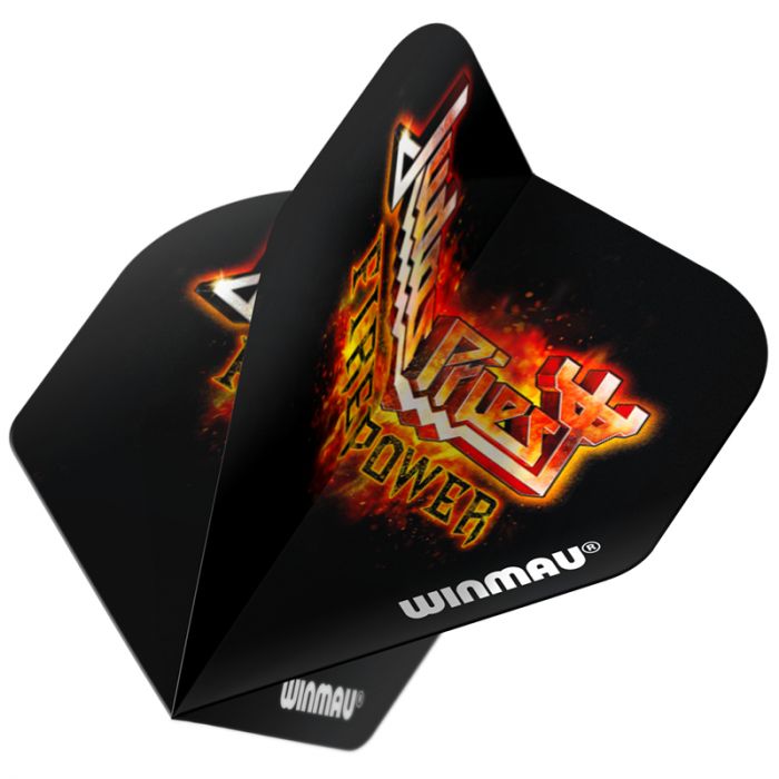 Flights Winmau Judas Priest Flaming Logo (2)