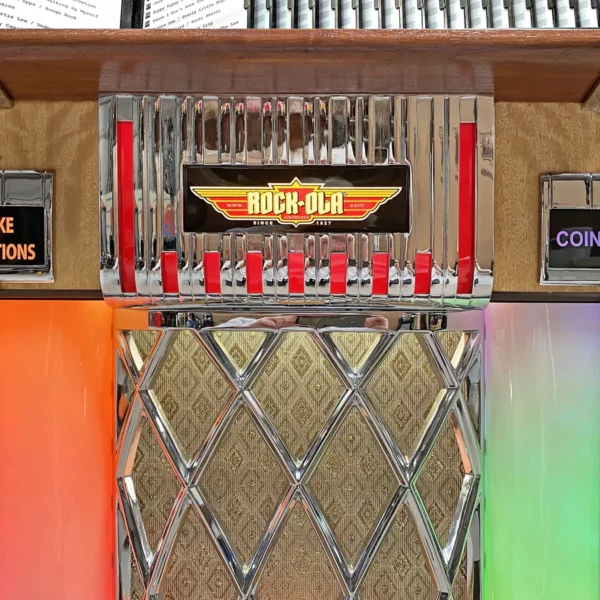 Jukebox Rock-Ola CD oak - detailfoto grille