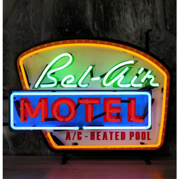 Bel Air Motel neon sign