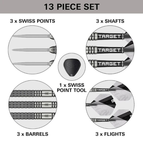 Target Beau Greaves G1 Swiss Point 90% Darts