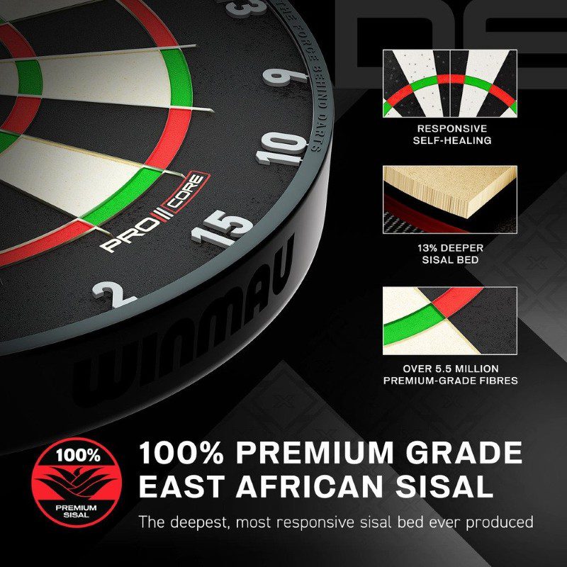 Dartscheibe Winmau Blade X von Biljarts 't Clubke