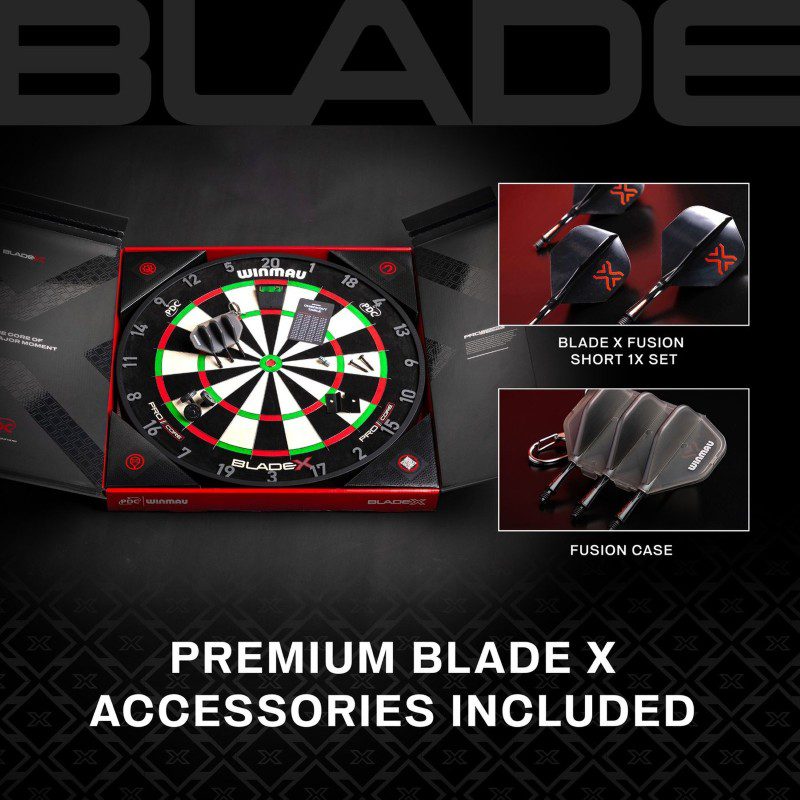 Dartscheibe Winmau Blade X von Biljarts 't Clubke
