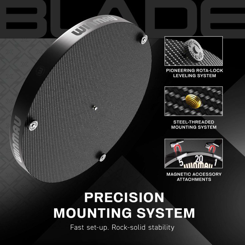 Dartscheibe Winmau Blade X von Biljarts 't Clubke