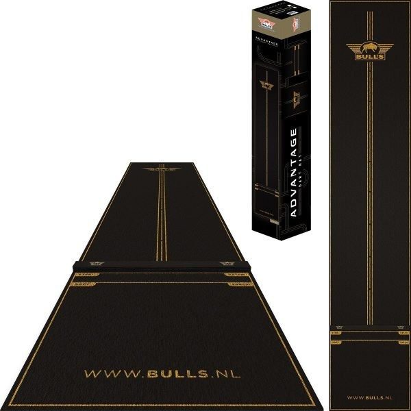 Bull's Advantage Carpet dartmat met Oche van Biljarts 't Clubke