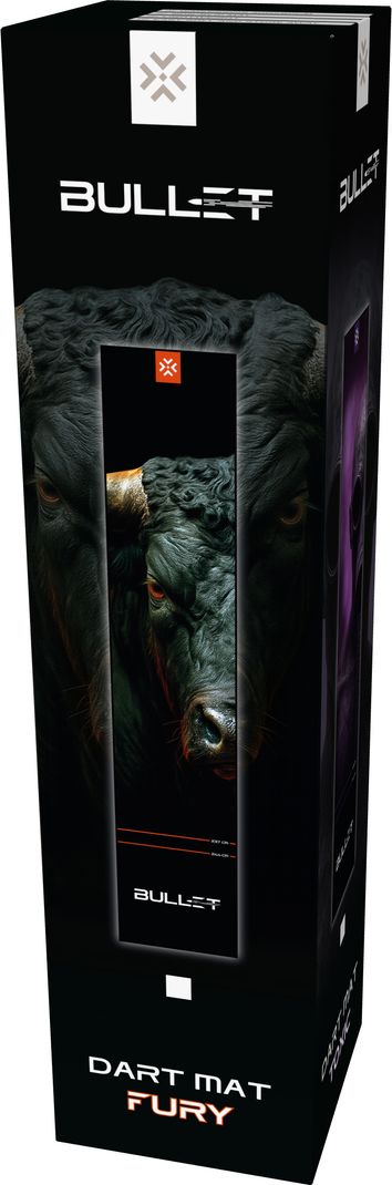 Dartmatte „Bullet Fury“, 300 cm x 60 cm