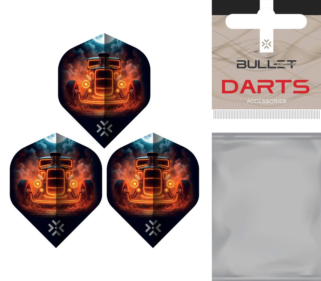 Bullet Flights Hotrod Standard