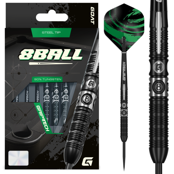 Fléchettes GOAT 8-Ball 90%