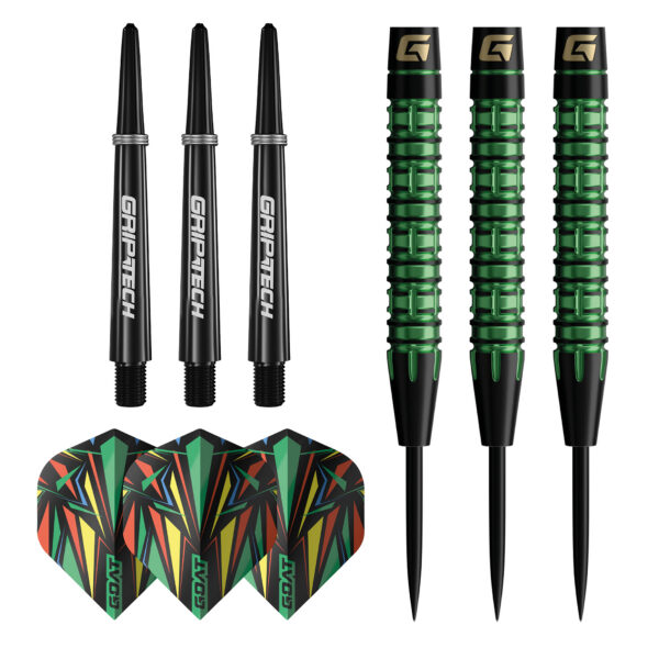 Fléchettes GOAT Athlete Green 90%