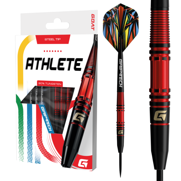 Fléchettes GOAT Athlete Red 90%