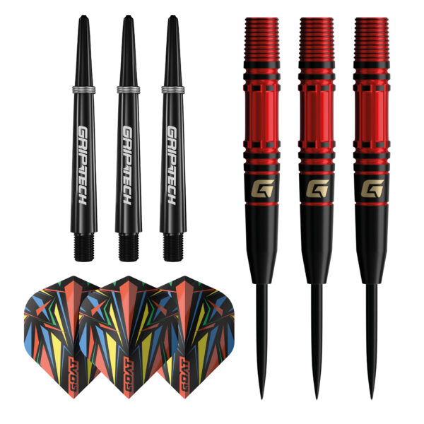 Fléchettes GOAT Athlete Red 90%