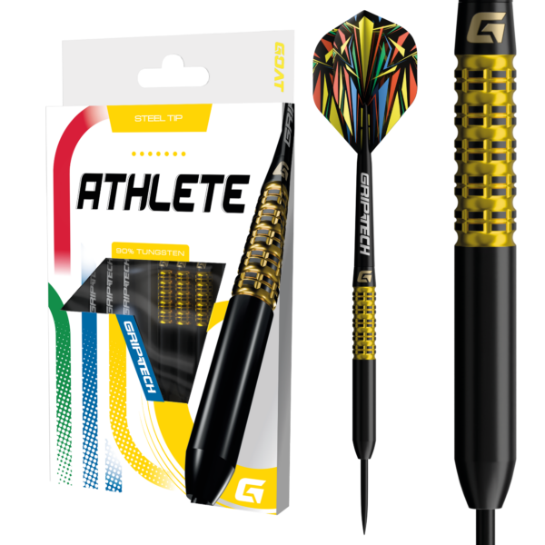 Fléchettes GOAT Athlete Yellow 90%
