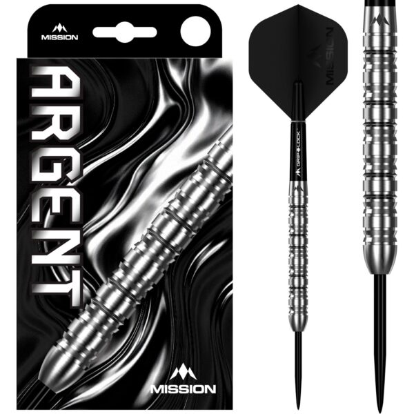 Fléchettes Mission Argent 90%
