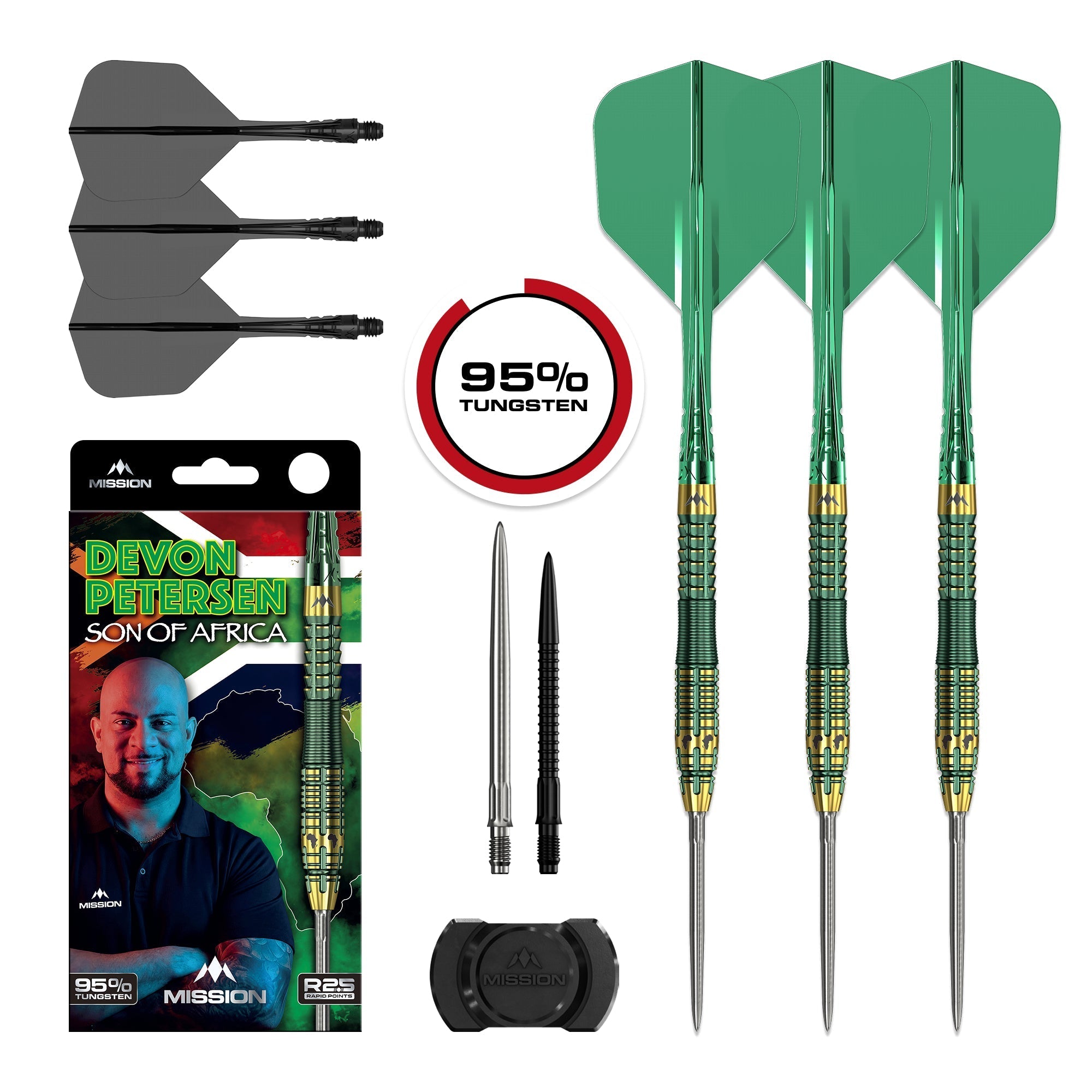 Mission-Dartpfeile Devon Petersen R2.5 95%