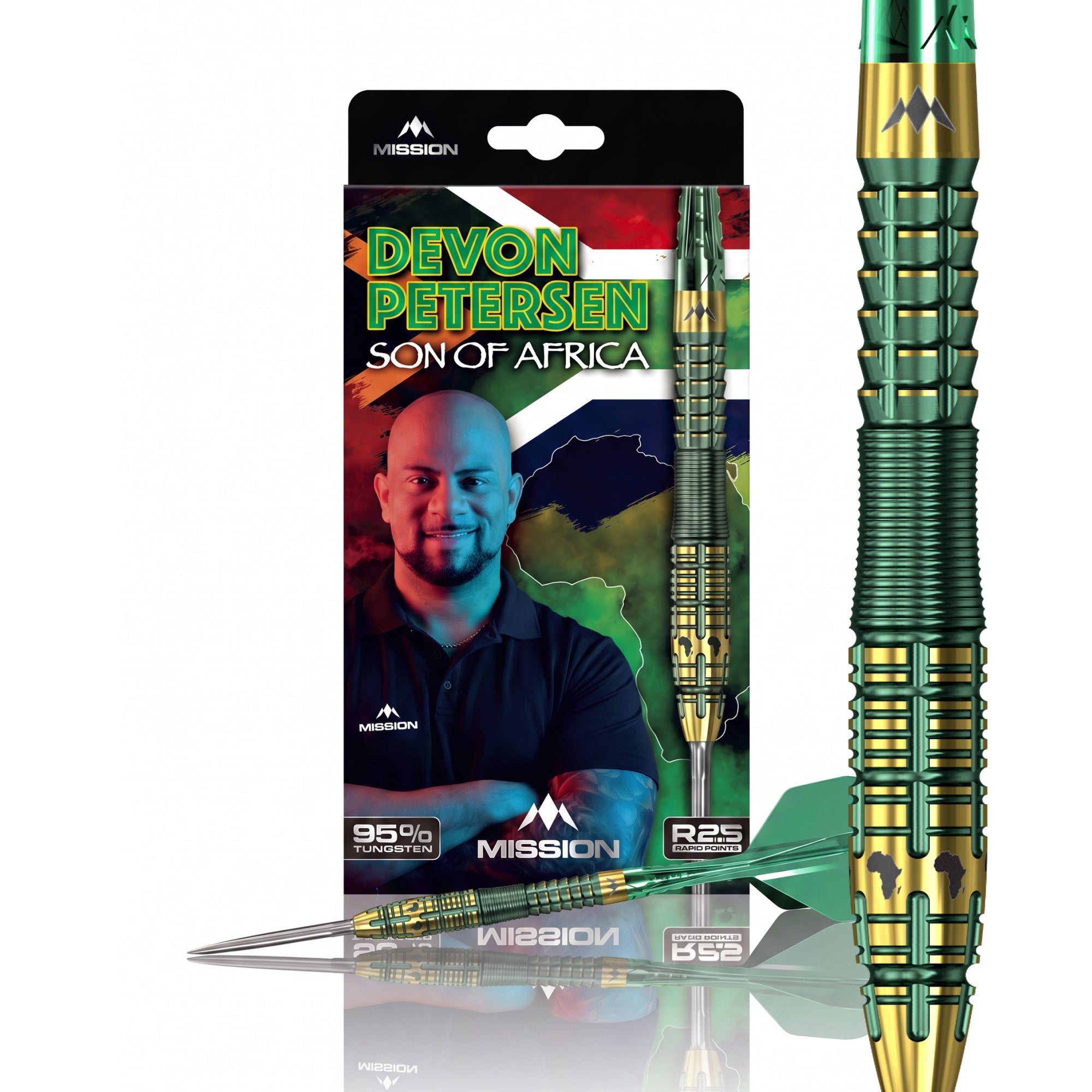 Mission-Dartpfeile Devon Petersen R2.5 95%