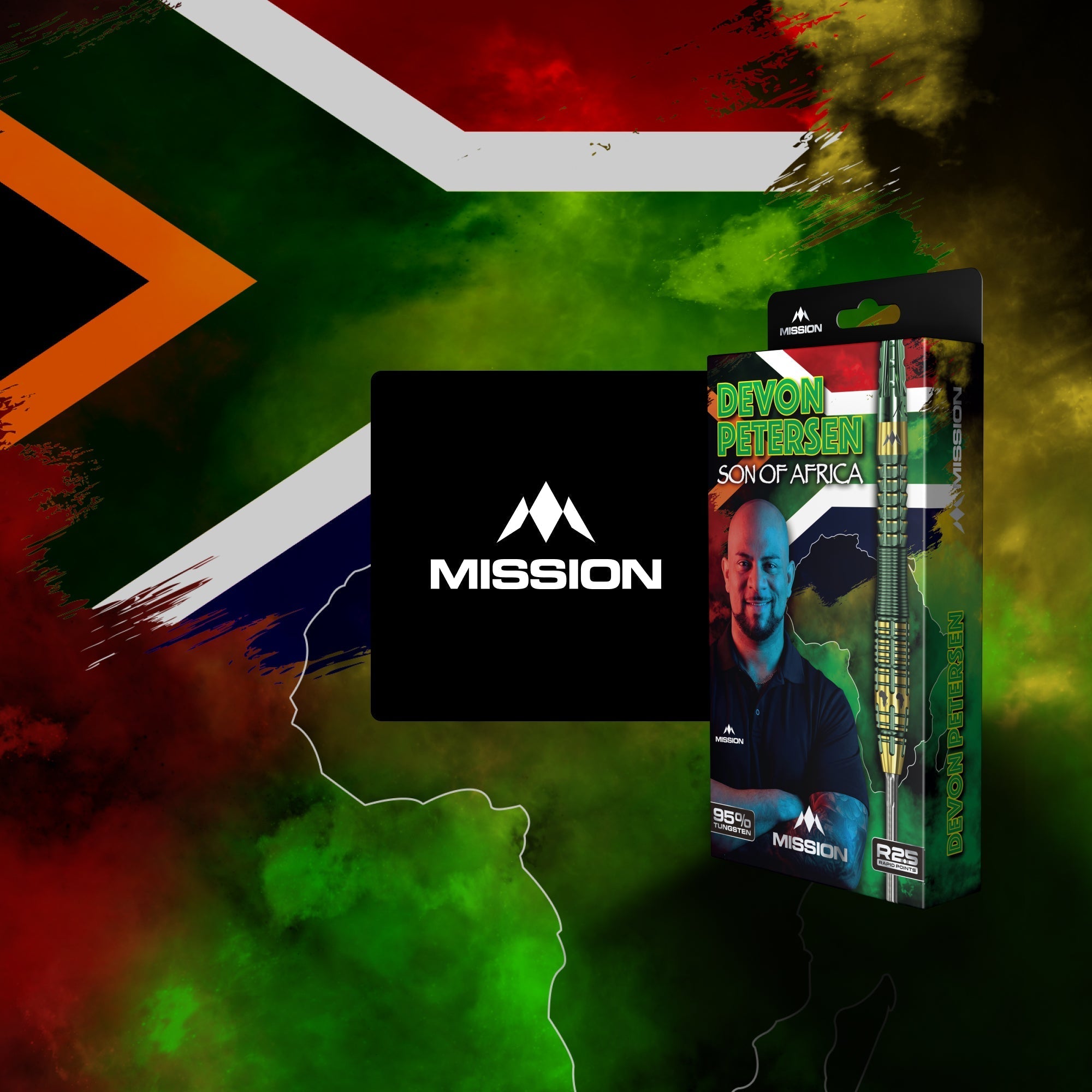 Mission-Dartpfeile Devon Petersen R2.5 95%