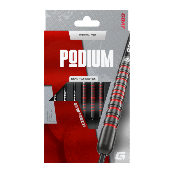 GOAT Darts Podium Black 80%