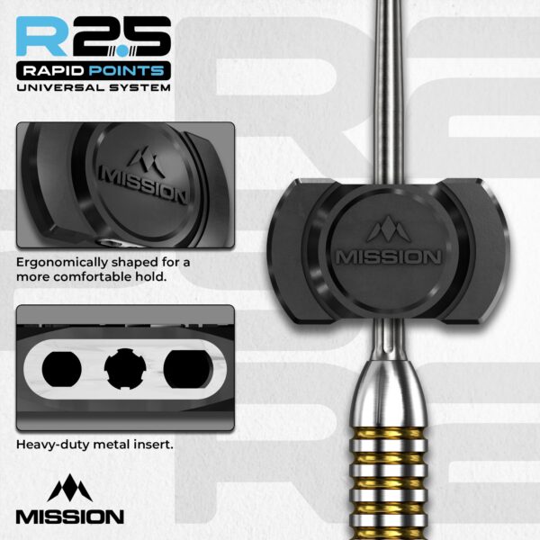 Outil de changement rapide de pointe Mission R2.5