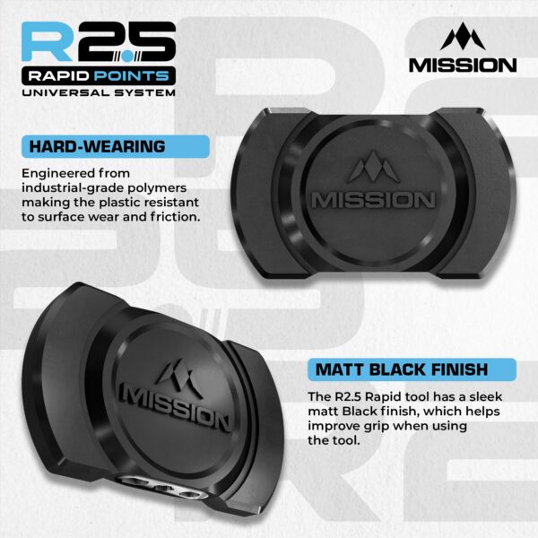 Outil de changement rapide de pointe Mission R2.5