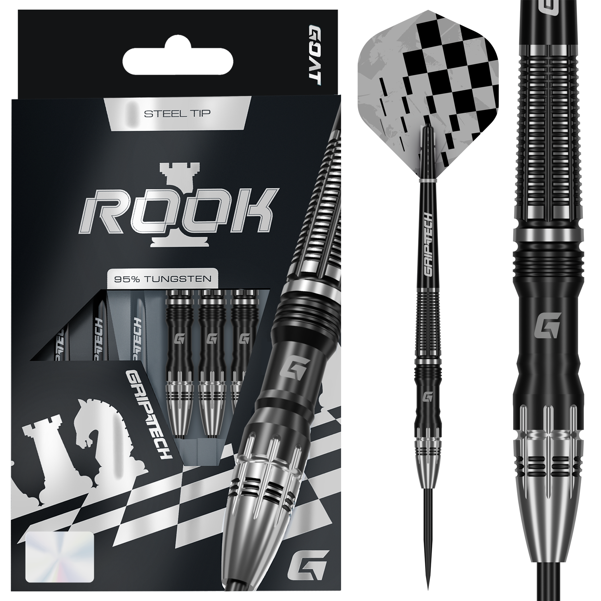 GOAT-Dartpfeile Rook 95%