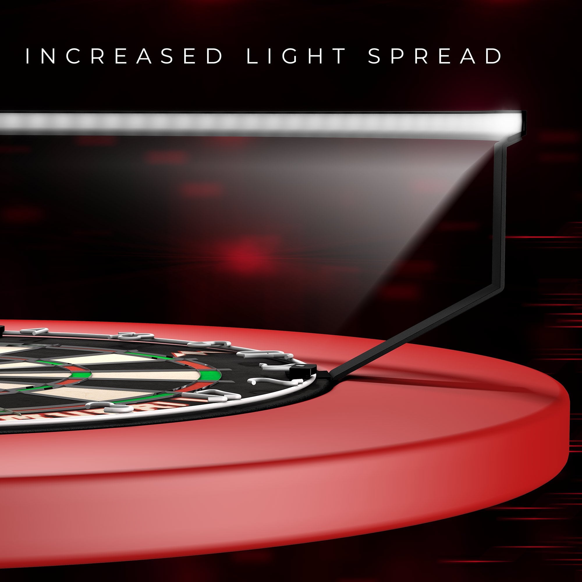 Mission Torus 270 dartbord verlichting