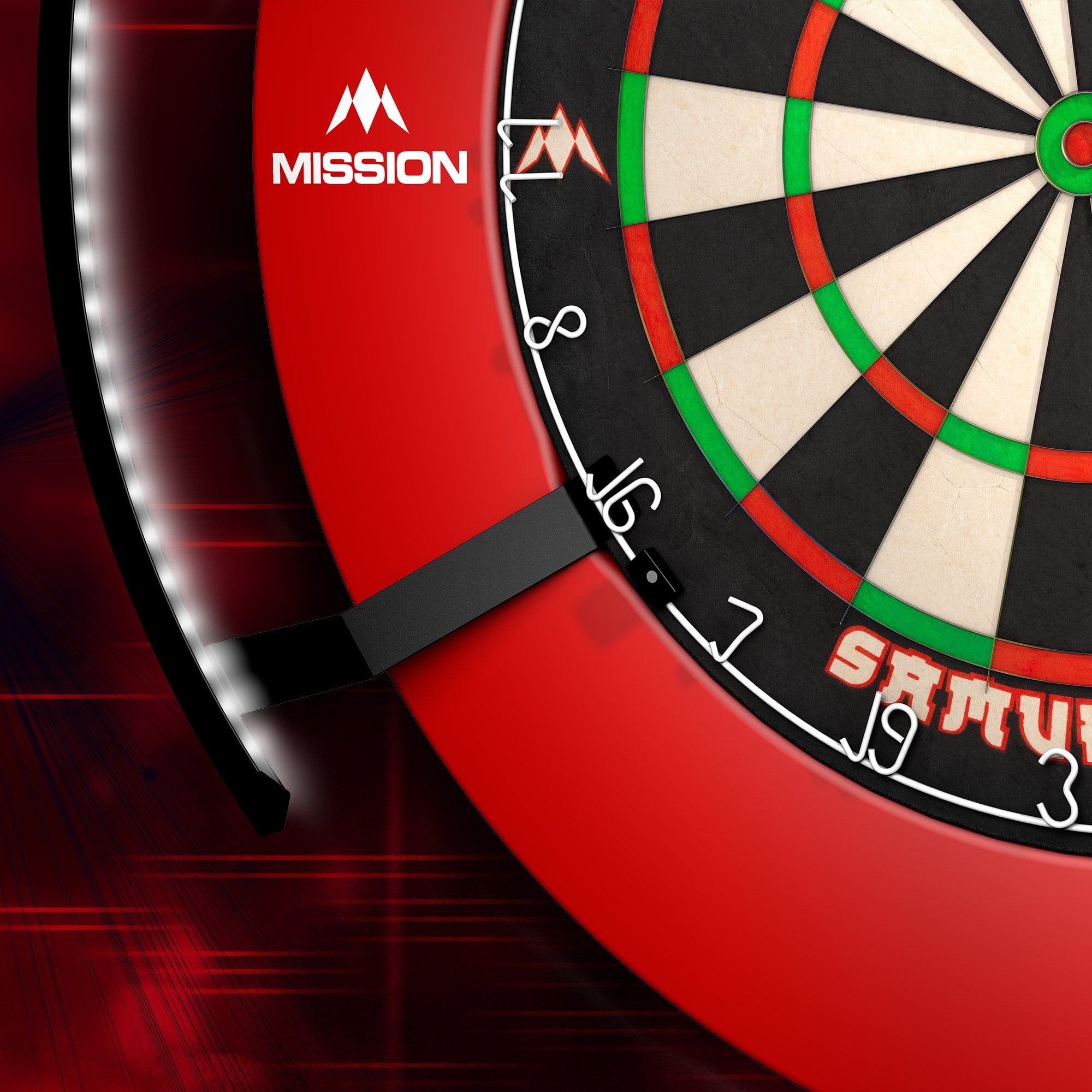 Mission Torus 270 dartbord verlichting