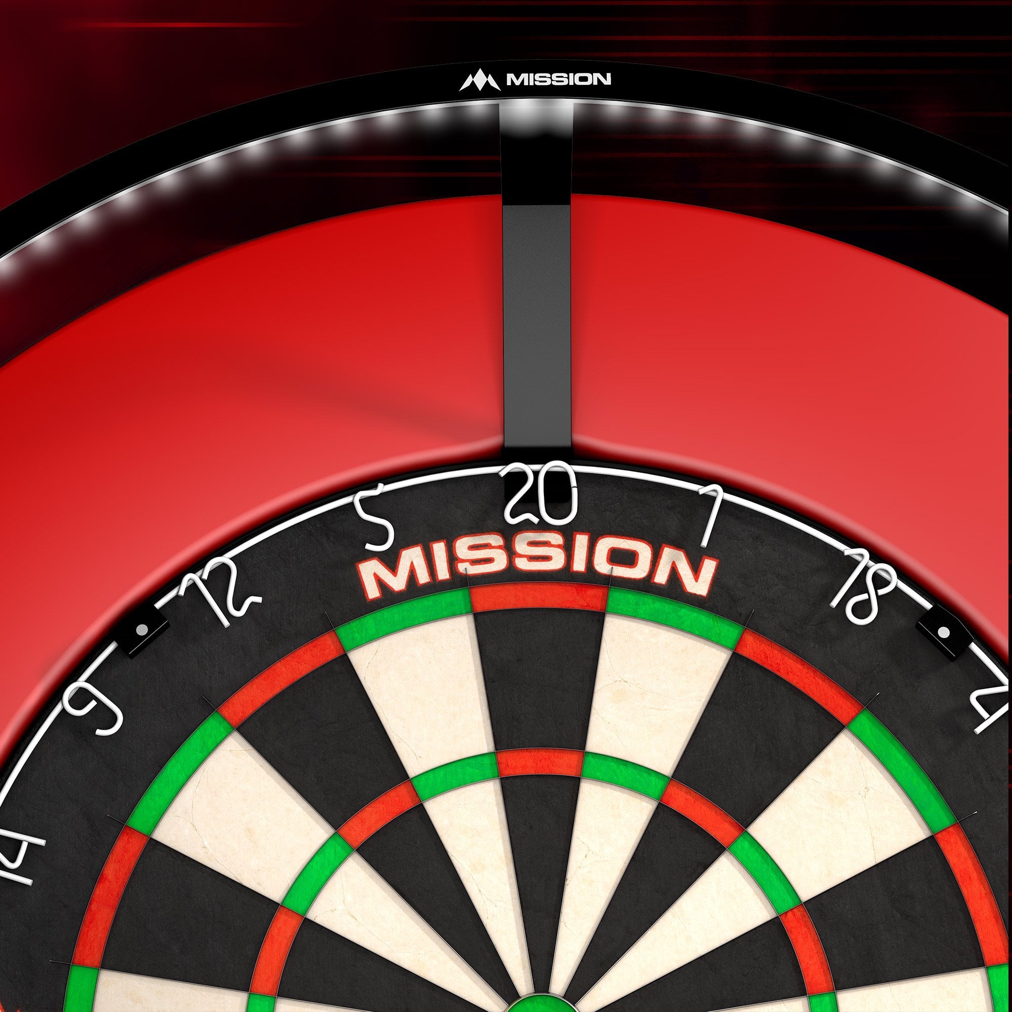 Mission Torus 270 dartbord verlichting