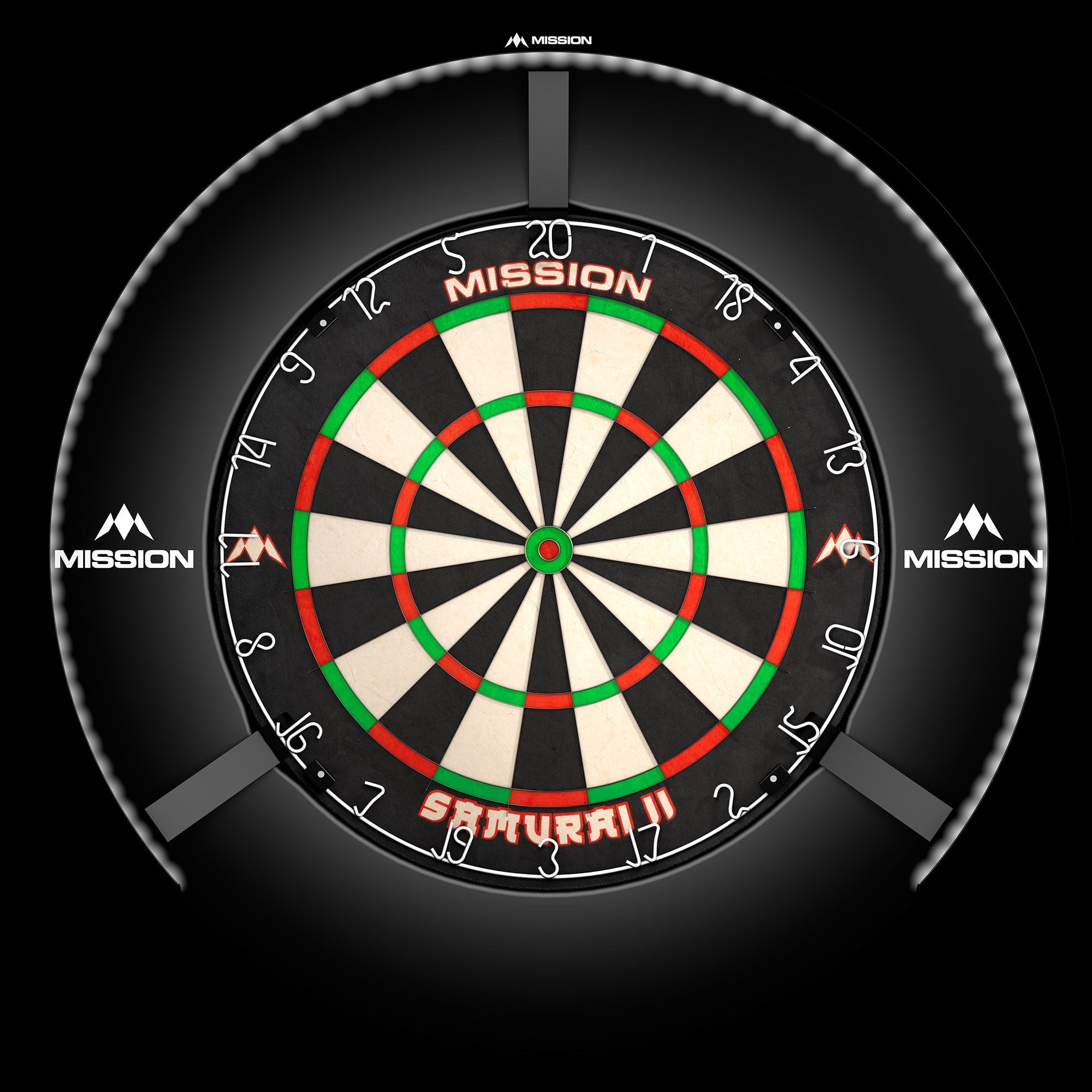 Mission Torus 270 dartbord verlichting