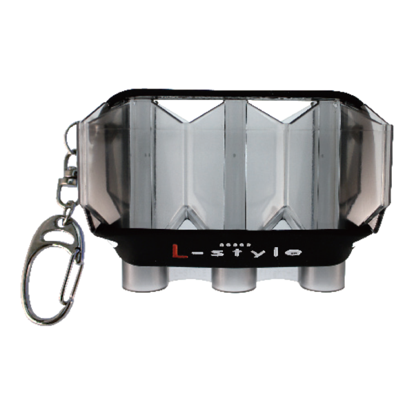 Flight case L-Style Krystal - Transparent noir