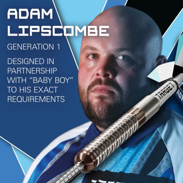 Target Adam Lipscombe G1 90% Tungsten Darts – Image 2
