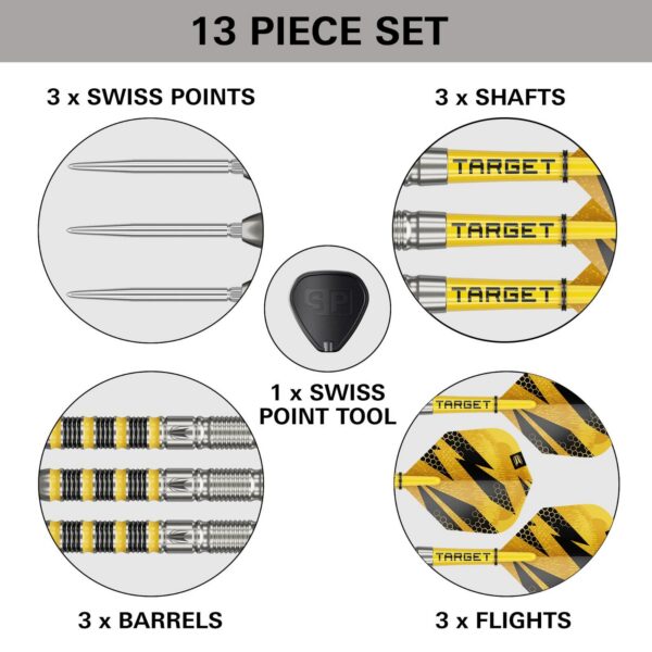 Target Buzz 01 90% Tungsten Darts – Image 4