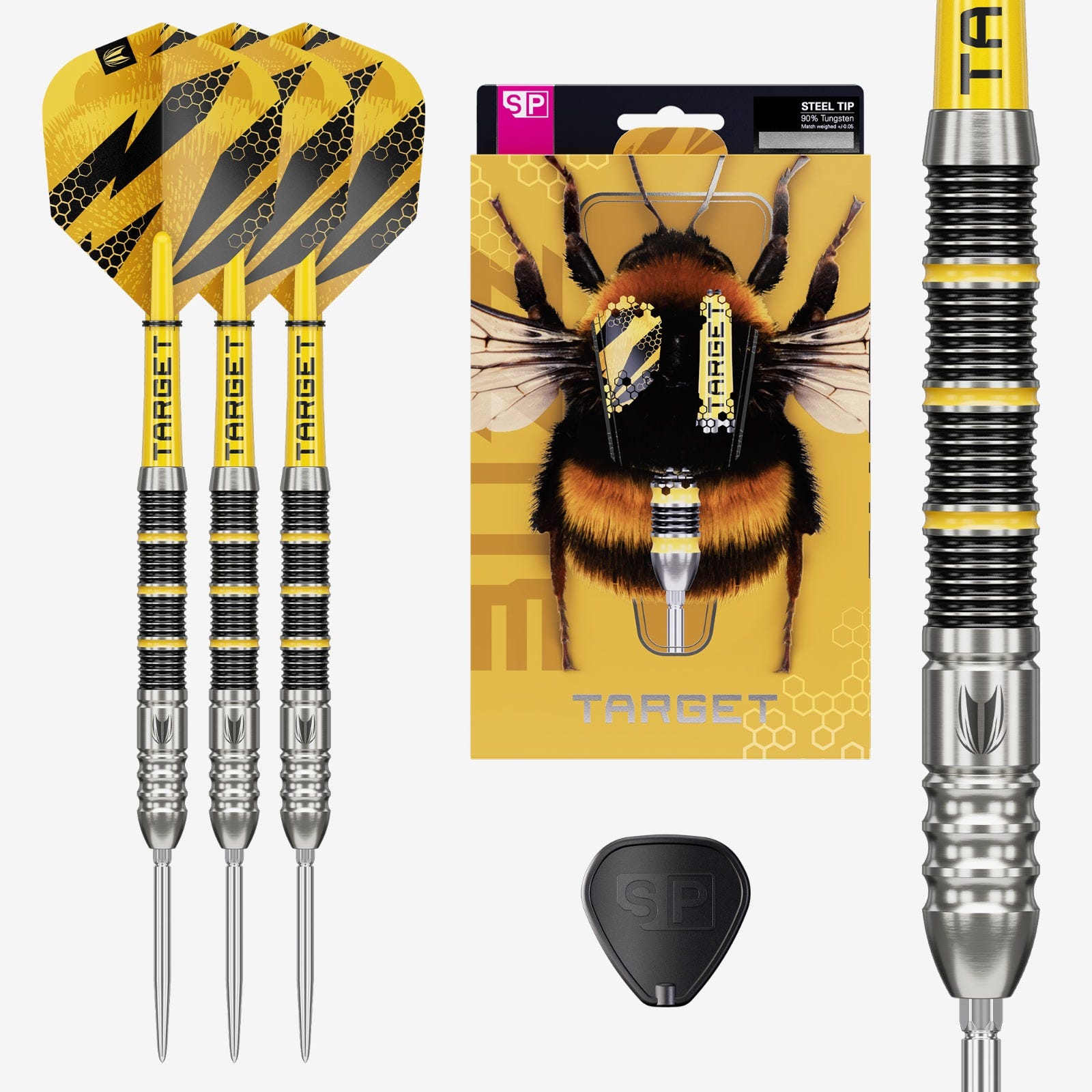Target Buzz 02 90% tungsten dartpijlen