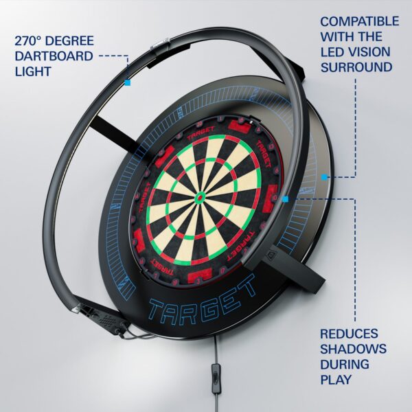Target Corona Vision 2 Dartboard Light – Image 2
