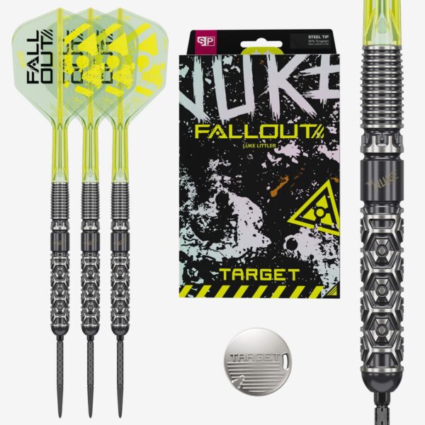 Target Luke Littler Nuke Fallout 90% Tungsten Darts