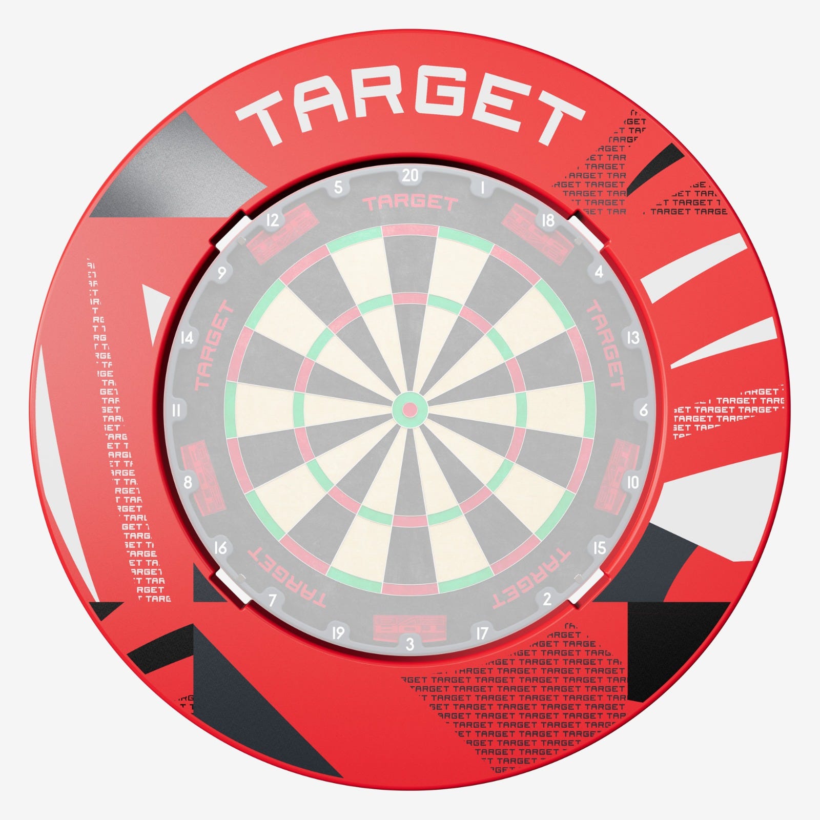 Target-Patterned Notched Dartboard Surround – Image 2
