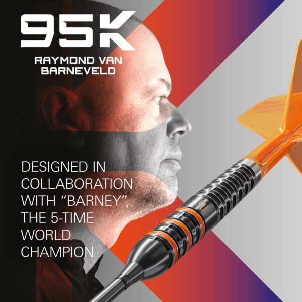 Target Raymond van Barneveld 95K 95% tungsten darts – image 2