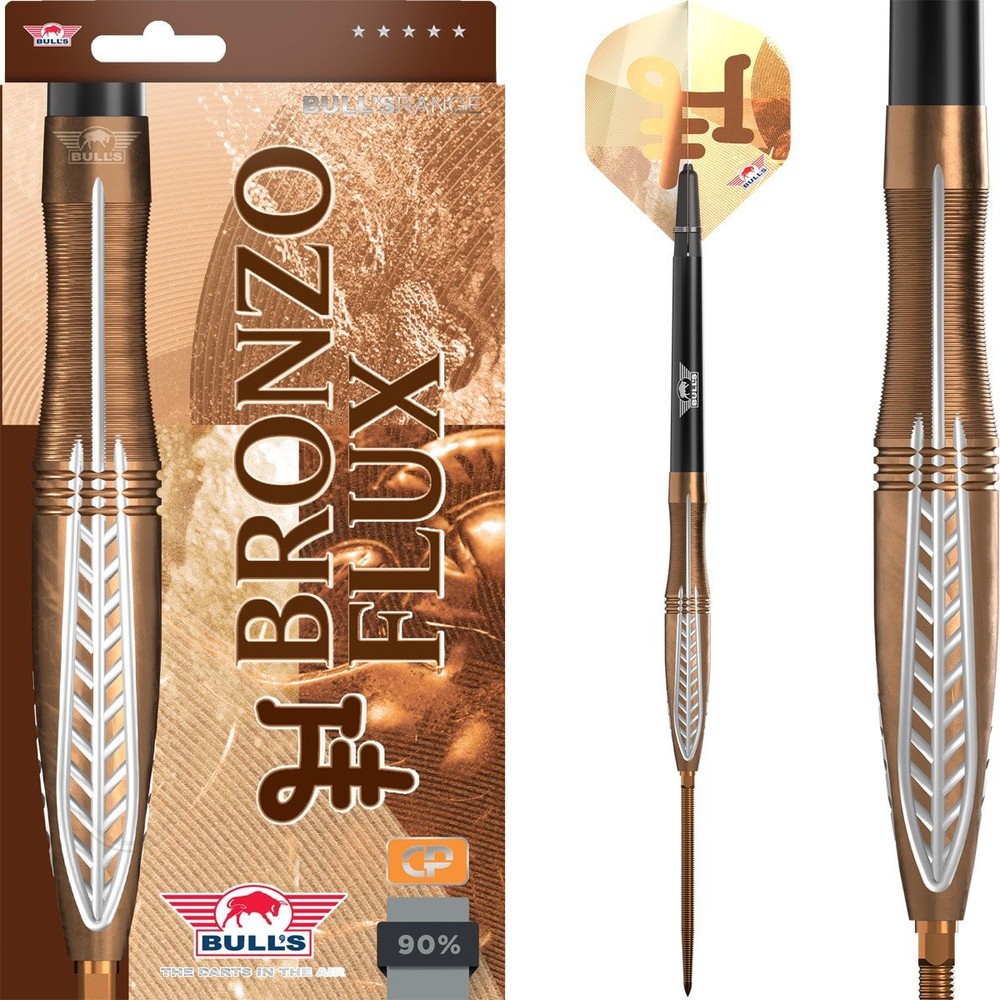 Bull's Dartpfeile Bronzo Flux 90% CP
