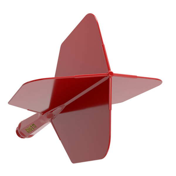 Queue Soul ROST 77 Big Wing rouge transparent