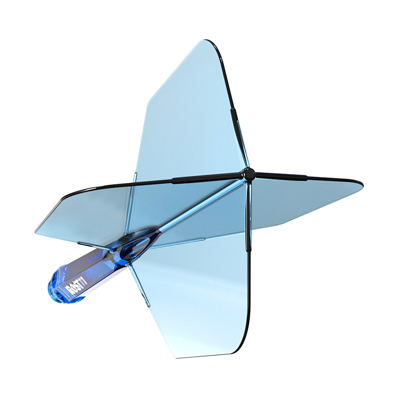 Cue Soul ROST 77 Big Wing transparant blauw