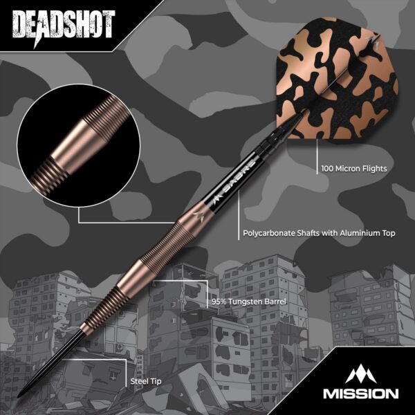 Mission Darts Dead Shot 95%