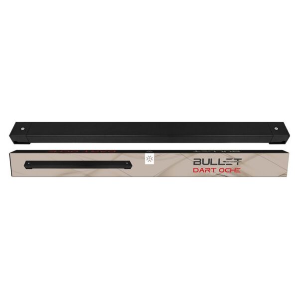 Bullet dart oche for a 60- or 80-cm dart mat, with packaging