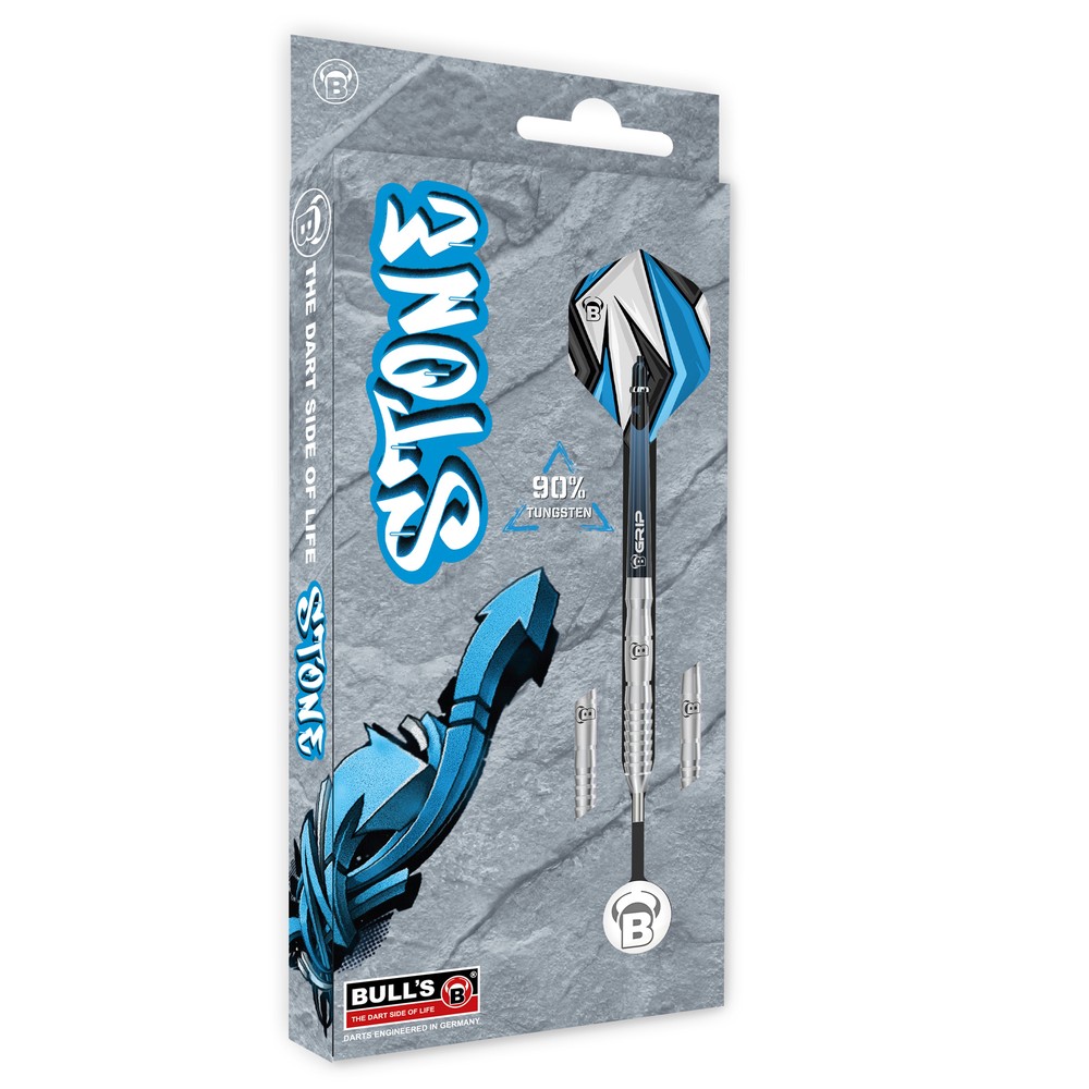 BEAZD Darts/Bull's Germany dartpijlen Stone S3 90% - Afbeelding 3
