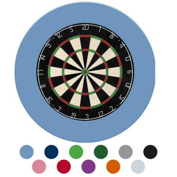 Dartboard Surround Color Chart: 11 Colors