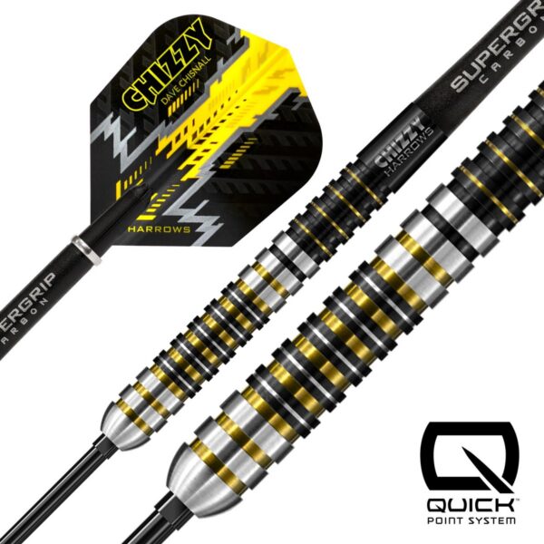 Harrows Dartpfeile Dave Chisnall Chizzy Quick Point 90%