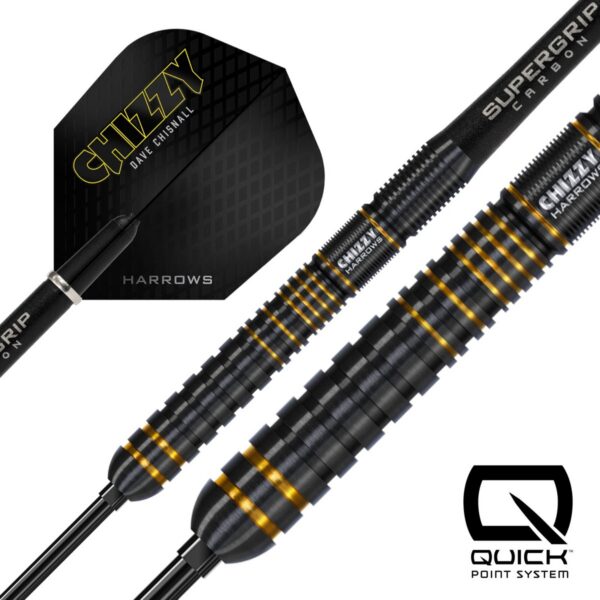 Harrows Dartpfeile Chizzy Series 3 Quick Point 90%
