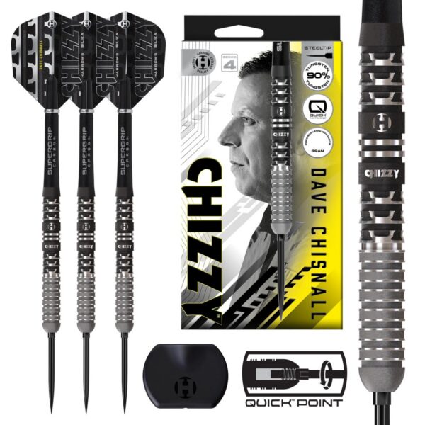 Harrows Dartpfeile der Chizzy Series 4 Quick Point 90%