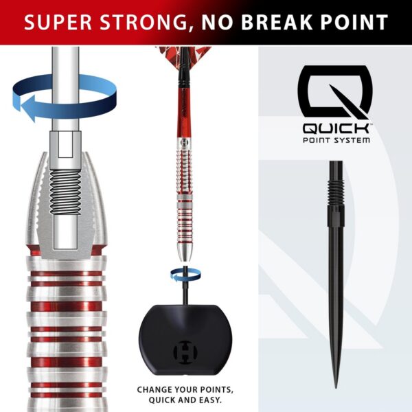 Harrows Dartpfeile Damon Heta Series 2 Quick Point 90%