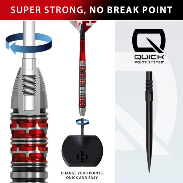 Harrows Dartpfeile Damon Heta Series 3 Quick Point 90%